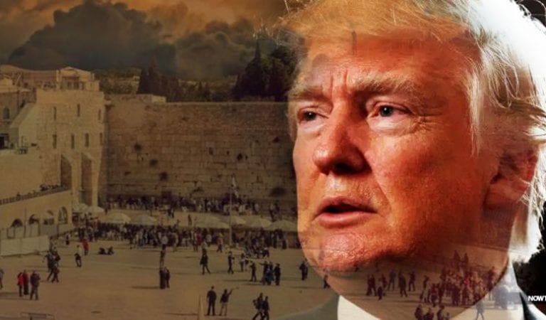 President Trump Declares Jerusalem Capital Of Israel, Declares A New Era In Middle East