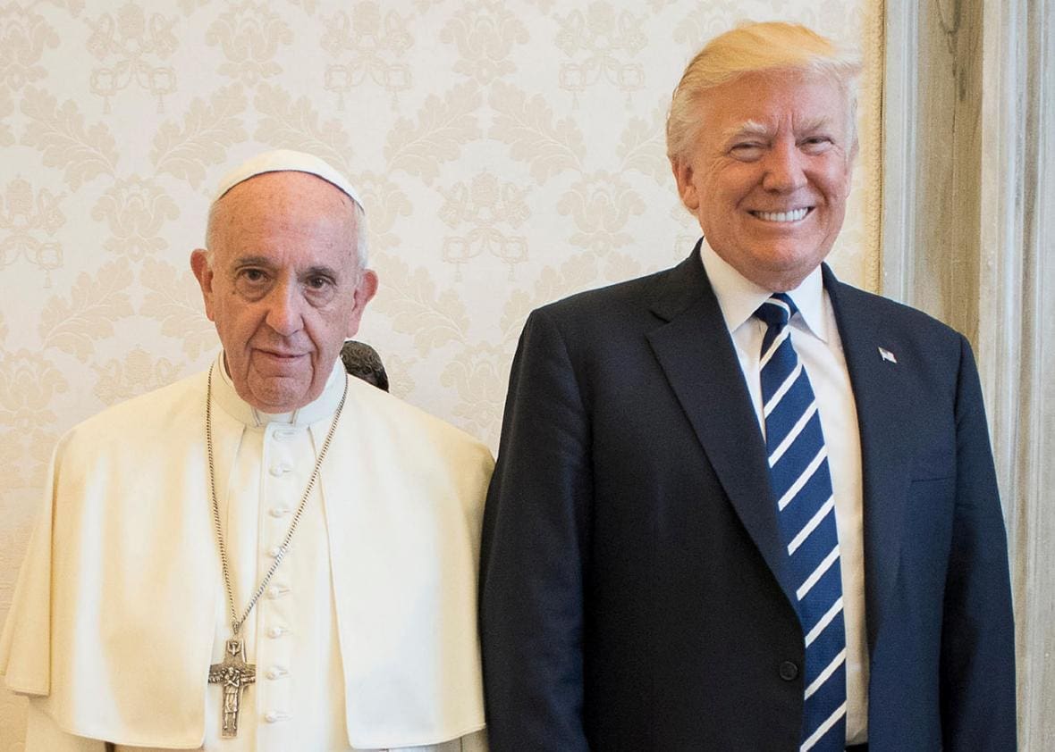 If Official:  Donald Trump Is More Popular Than Pope Francis!