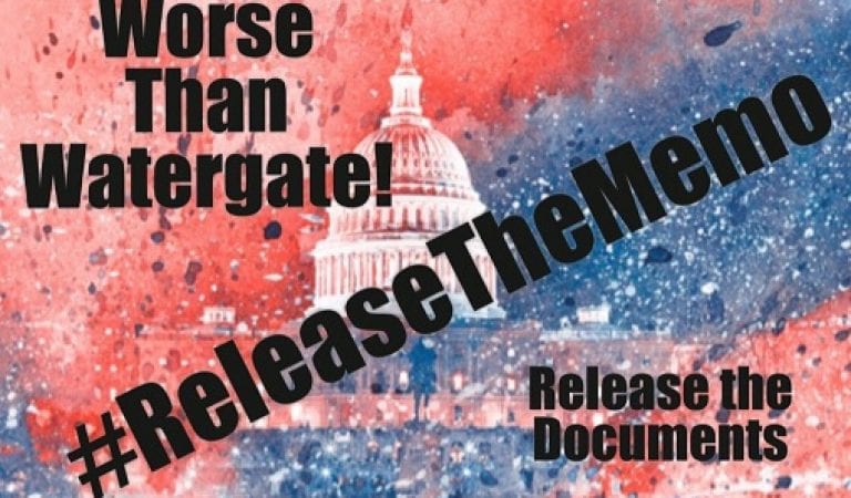BREAKING:  White House Just Paved The Path To #ReleaseTheMemo!