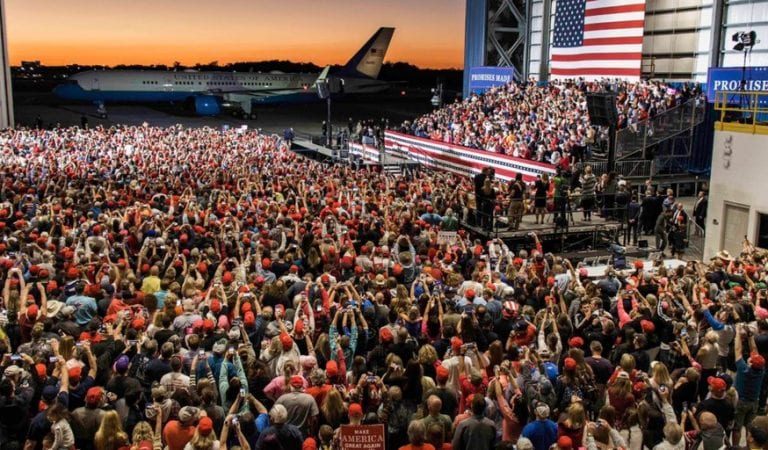 LOOK:  Trump’s Stunning Crowd In Florida Right Before Midterms