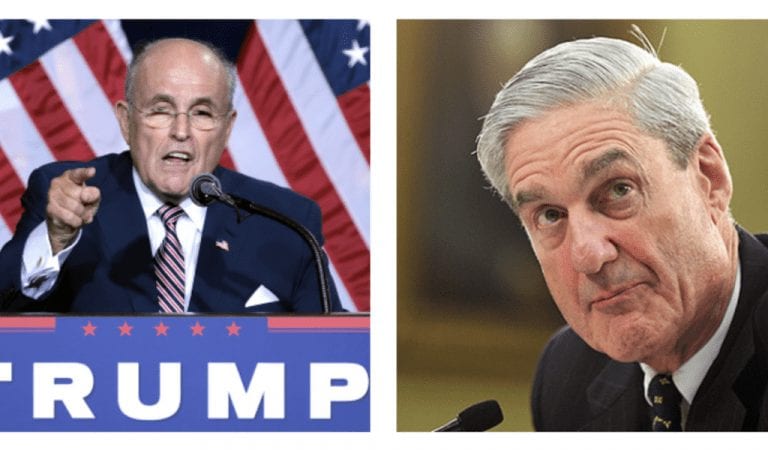TURN THE TABLES:  Giuliani Calls For Mueller To Be Investigated Over Destruction Of Evidence!