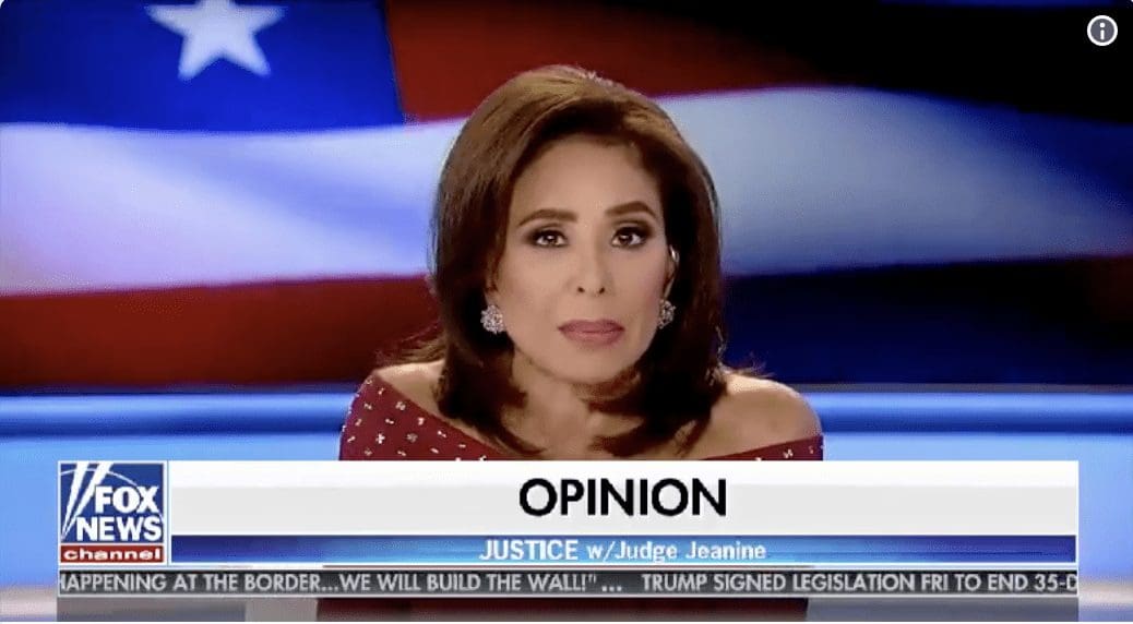Judge Jeanine Has Had Enough:  Stone Lied?  What About HILLARY?