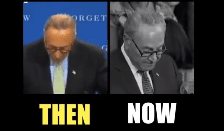 HYPOCRISY MUCH?  Chuck Schumer Destroyed By….Chuck Schumer!