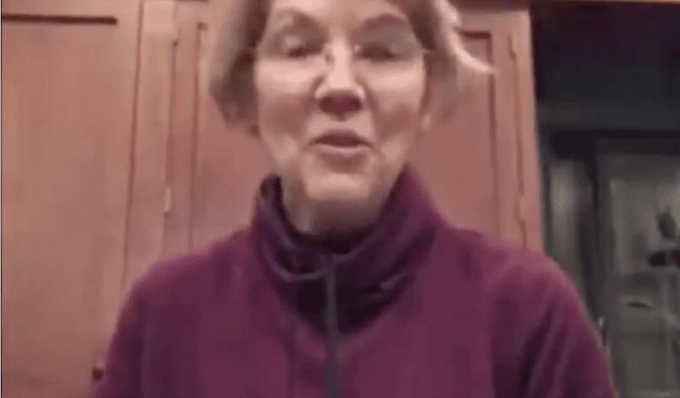 CRINGE:  Elizabeth Warren Posts ODD Home Video And Is Roasted On Twitter