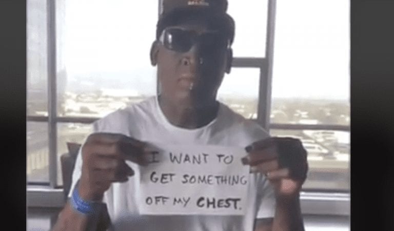 “A Special Message from Dennis Rodman”