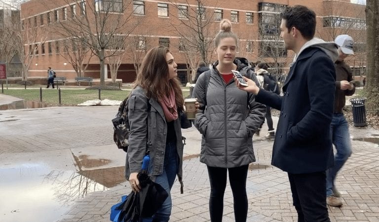 College Students Blame Trump For Shutdown….Until They Learn The Facts!