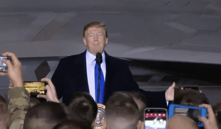 President Trump Just Surprised The Troops In a Stop in Alaska!