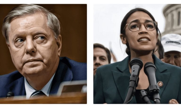 Lindsey Graham Just Wiped The Smile Off AOC’s Face: “Let’s Vote On The New Green Deal!”
