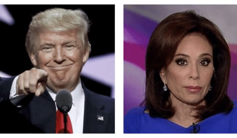 President Trump Gives Judge Jeanine Pirro His Full Support!