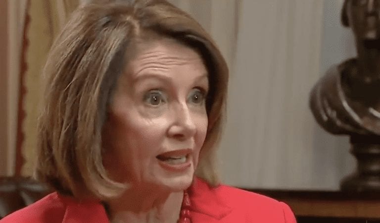 Bitter Nancy Pelosi Makes Disgusting Comment About President Trump