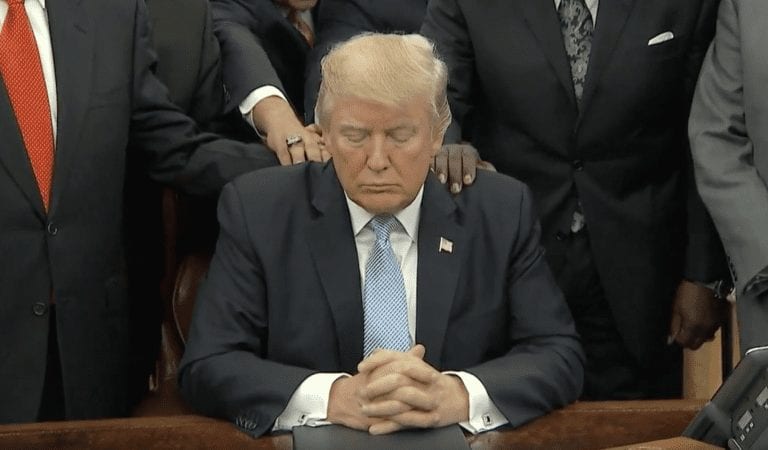 Join Us In Praying For President Trump!