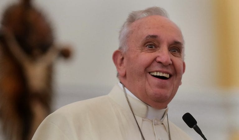 DISGUSTING:  Pope Francis Now Using Joe Biden’s Slogan