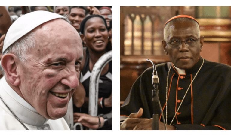 Meet The Anti-Pope, Cardinal Robert Sarah!  Sides With President Trump On Immigration, Says Pope Is Wrong!