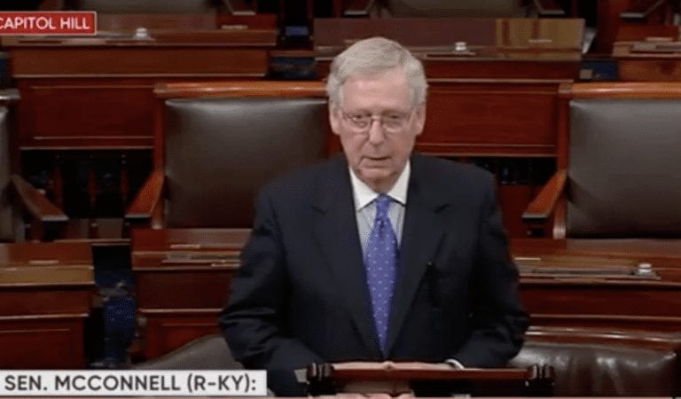 Mitch McConnell Just Announced It:  “CASE CLOSED!”