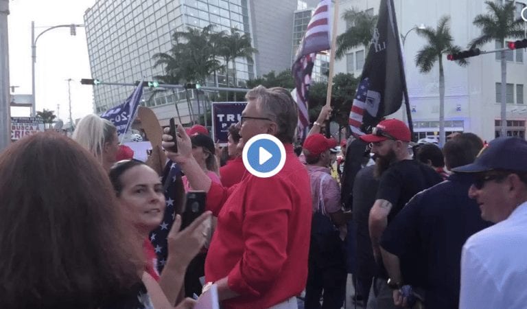 Trump Supporters CRASH The Democrat Debates!  “Feels Like a MAGA Rally!”