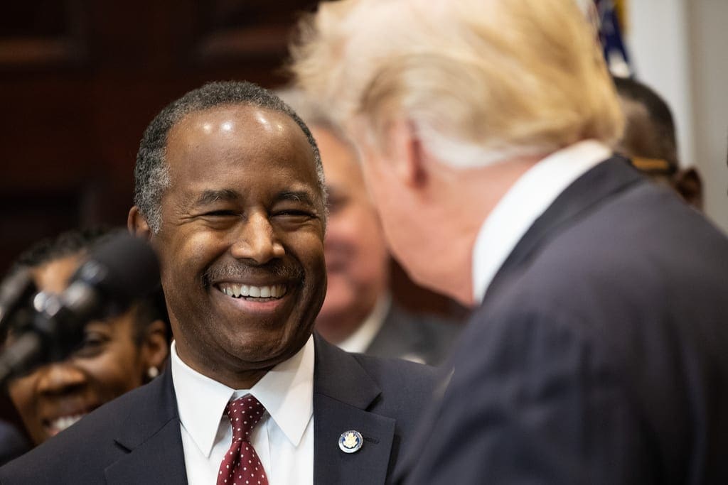 Ben Carson Backs Trump Big Time:  “He’s Not Racist and His Comments Were Not Racist”!