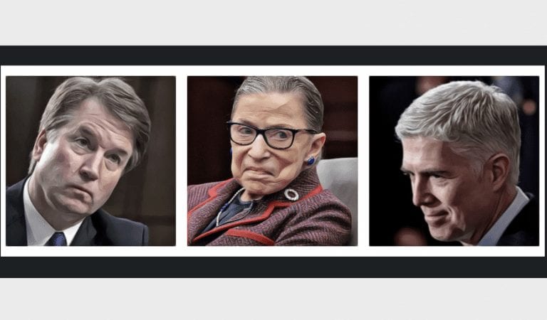 Ruth Bader Ginsburg Defends Gorsuch & Kavanaugh: “Very Decent, Very Smart Individuals”