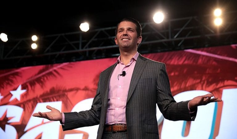 Don Jr. Strikes Back At “Piece Of Garbage” Tom Arnold Over Sick Tweet