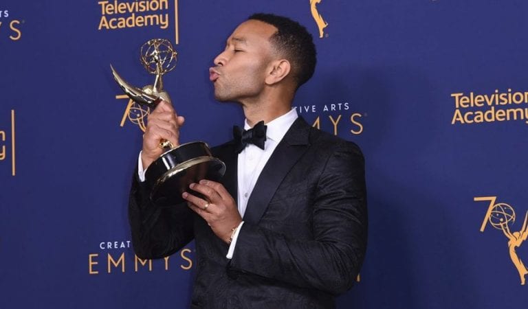 CELEBRITY TDS: John Legend Cusses Out Trump, Calls POTUS A “Canker Sore” On Our Country