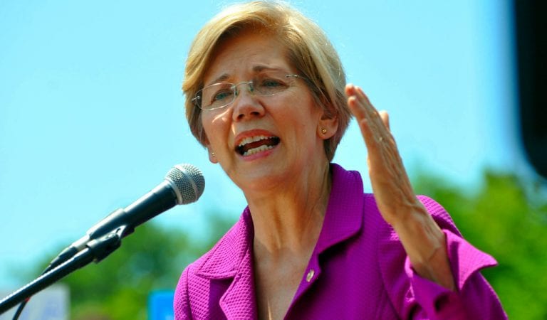 Elizabeth Warren Demands Walmart Stop Selling Guns