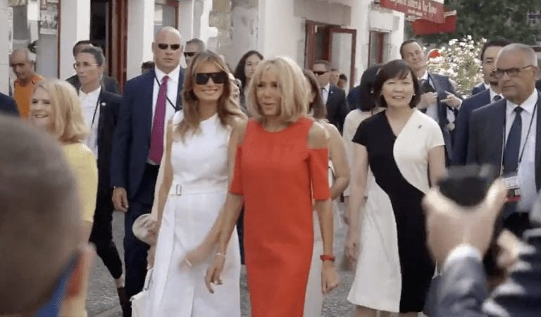 Our First Lady Melania Trump Steals The Show Again!