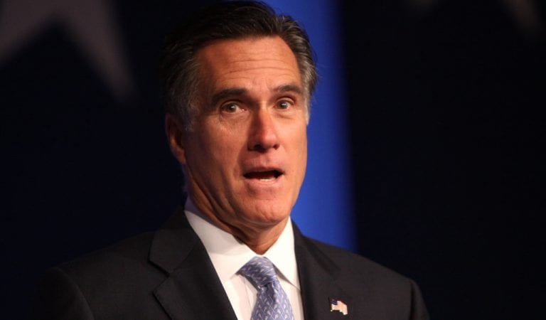 Mitt Romney Teams Up With Democrat Senator To Take Down Trump