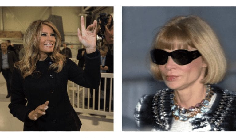 EXTREME BIAS?  Vogue Editor Anna Wintour Snubs First Lady Melania Trump!