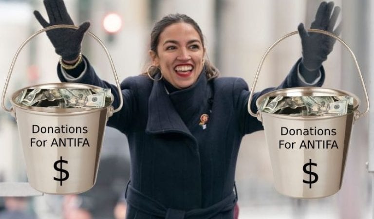 AOC Now Raising Money To Help Bail ANTIFA Out Of Jail!