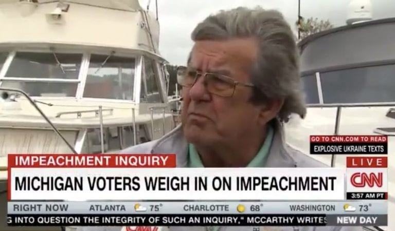 CNN Interview Backfires as Voters Tell Network Impeachment Is a Witch-hunt!