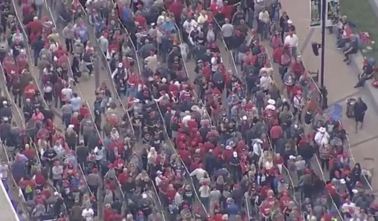 Trump’s Dallas Rally Has Hit Capacity, All Doors Now Closed