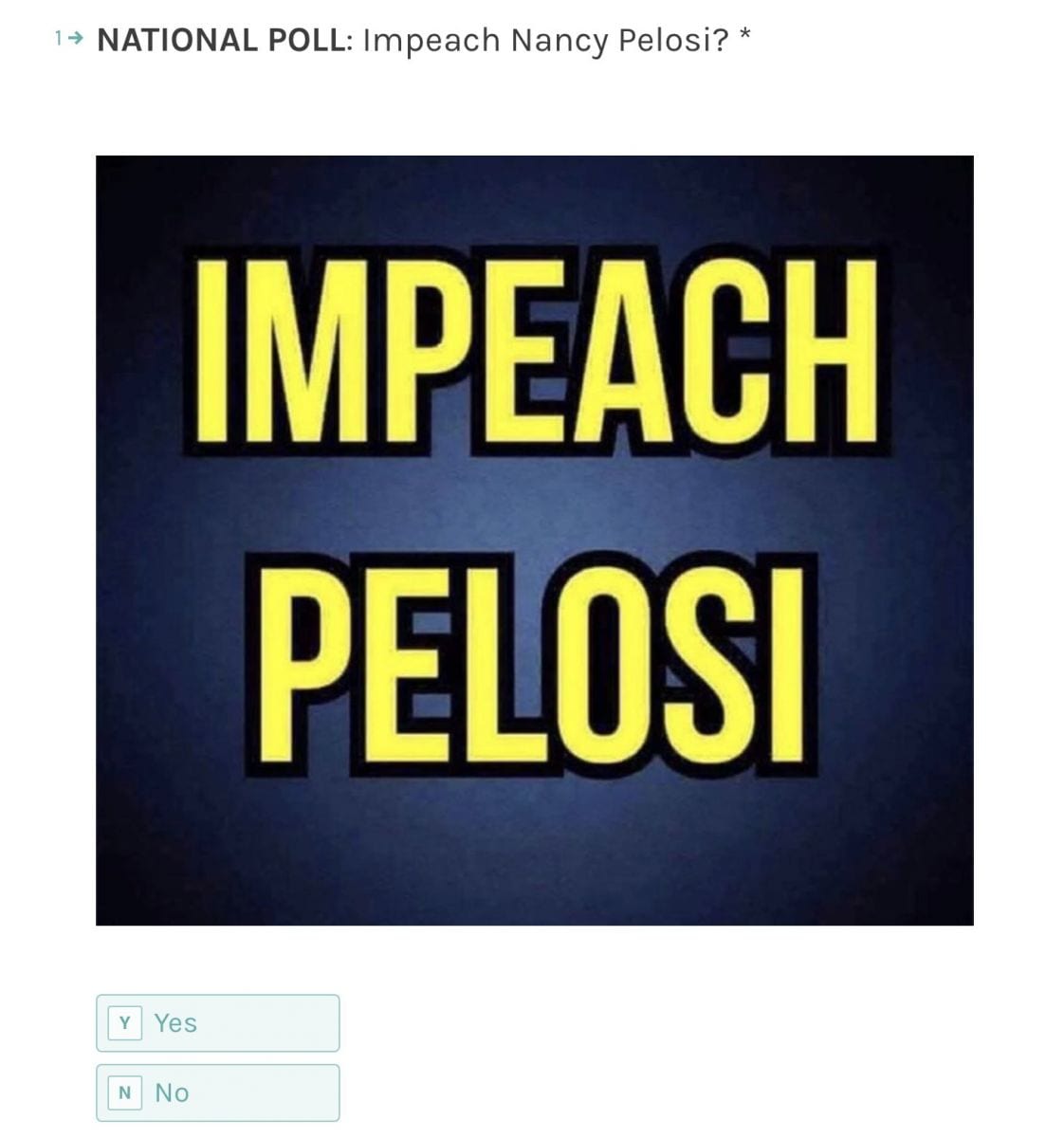 White House Petition to Impeach Nancy Pelosi Passes 290,000 Signatures – We Love Trump1122 x 1200