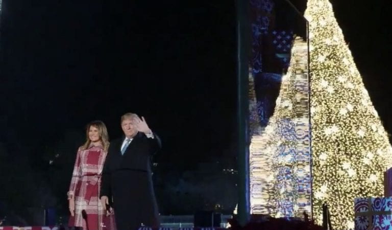 President Trump: “At This Time of Year, Christians Celebrate The Birth of OUR LORD and Savior Jesus Christ”