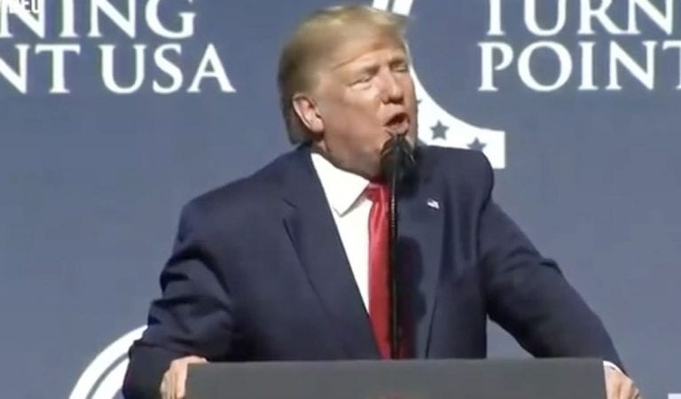 Esquire Calls President Trump’s Speech at Turning Point USA “Insane Speech”