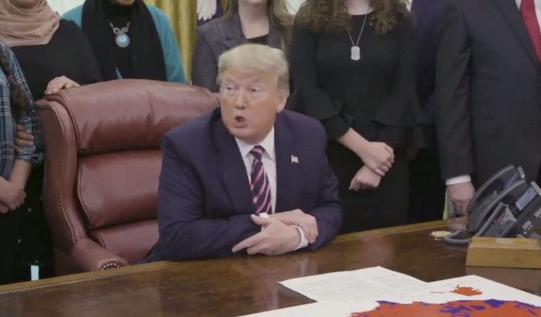 President Trump Signs Executive Order To Protect Students’ Constitutional Right To Pray In Schools