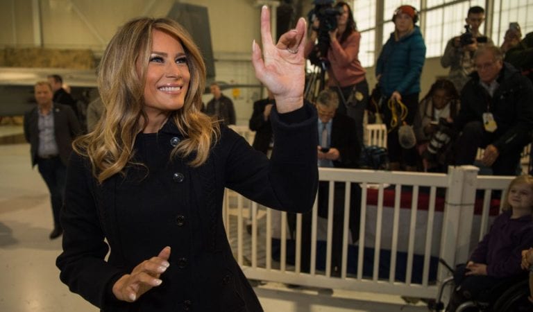 Standing Ovation as Melania Receives “Woman of Distinction” Award