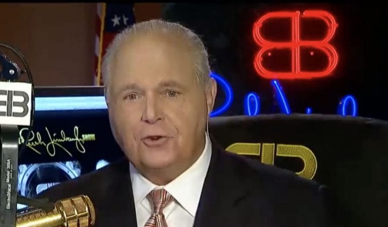 Rush Limbaugh Gives Emotional Update on Lung Cancer Treatment, Saying “God is Good” and He Feels “Optimistic”