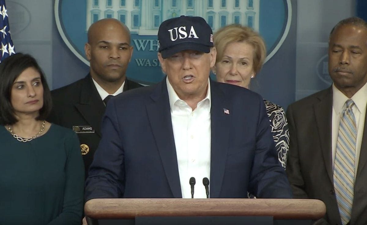 Reports Say President Trump Considering Domestic Travel Restrictions; UK Added To Restricted List