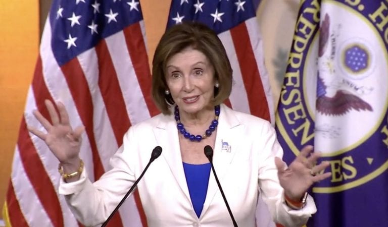 Speaker Pelosi: “We don’t want any more government than we need.”