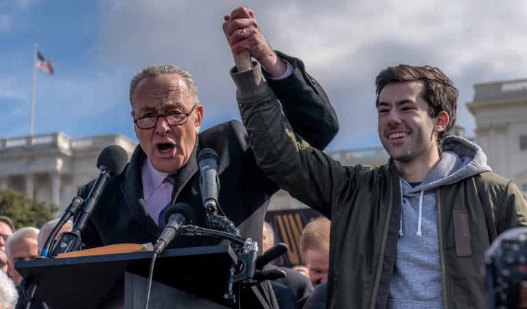 Senator Chuck Schumer: “I’m Proud of New York and I’m Proud of the Protests;” Claims Minimal Violence