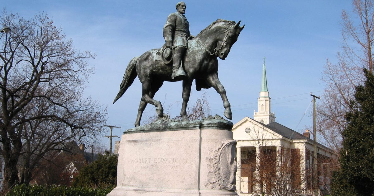 Virginia Governor Orders Removal of Iconic Robert E Lee Statue
