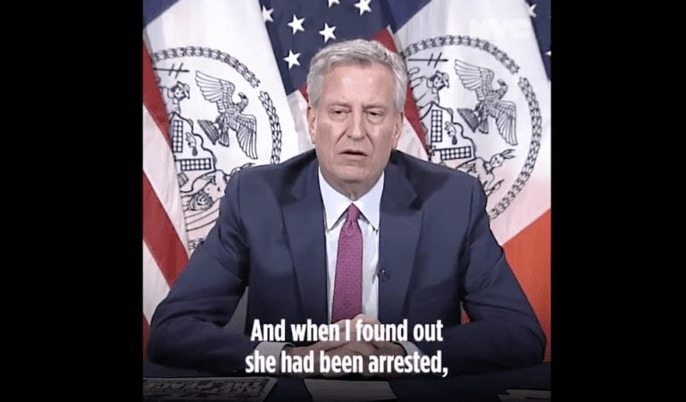 Mayor Bill de Blasio “Proud” of Daughter Chiara Being Arrested in Manhattan Protest