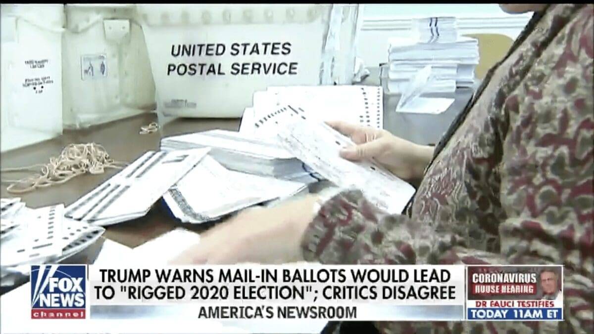 USPS Truck Reportedly Carrying Mail-In Ballots Destroyed in New Jersey Fire