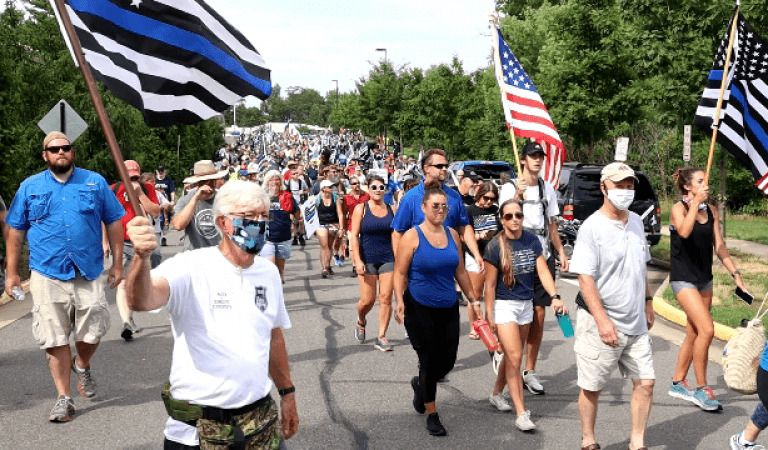 Back The Blue Rallies Across The Country In Support of Police!