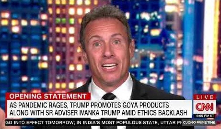 Video: Chris Cuomo Rants + Swears On Air Over Trump Pushing Goya Products