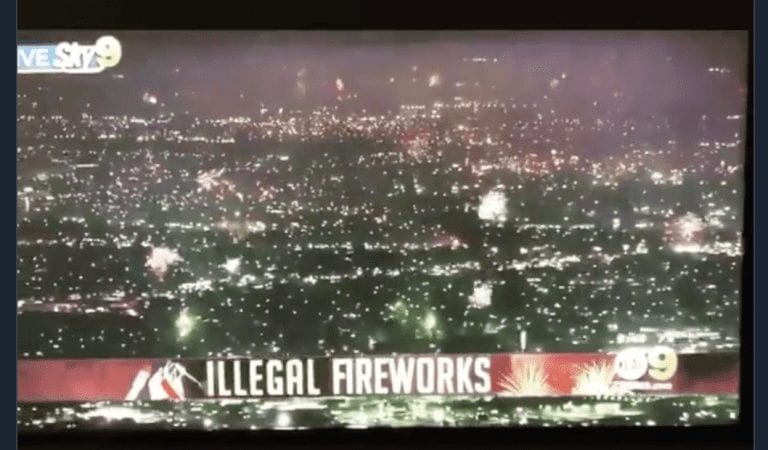 Los Angeles Banned Fireworks for the 4th of July, But Patriots Ignored Orders and Lit Up the Skies Like Never Before