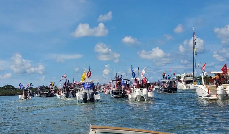 BREAKING NEWS:  “boaters for Trump” Receives Heartfelt Message From Trump