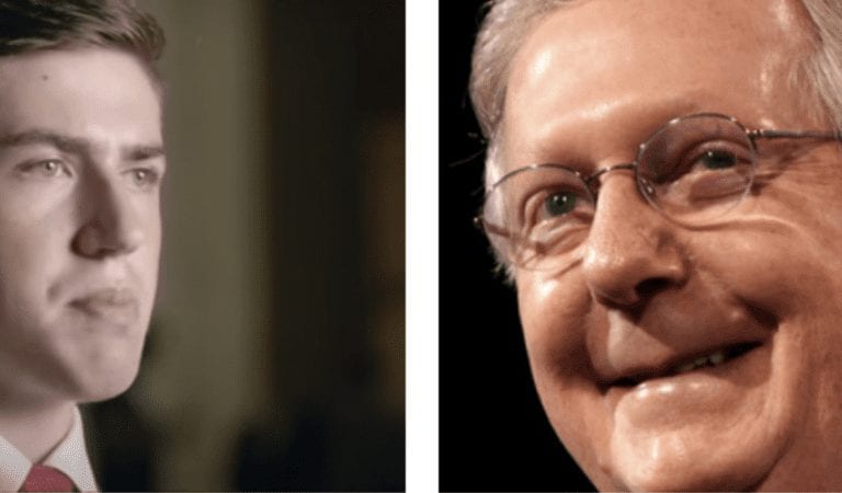 CONFIRMED:  Nick Sandmann Joins Mitch McConnell’s Campaign!
