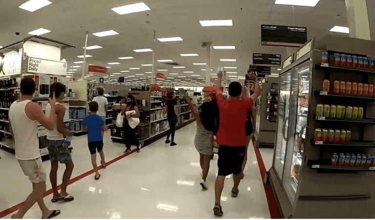 Anti-Mask Flash Mob Invades Florida Target; Dozens of Participants Flood Aisles