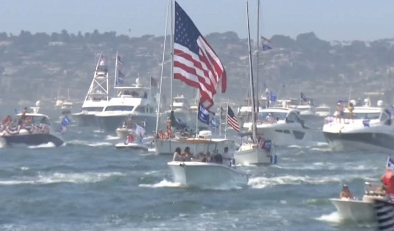 California’s Trump Boat Parade Was Absolutely Massive