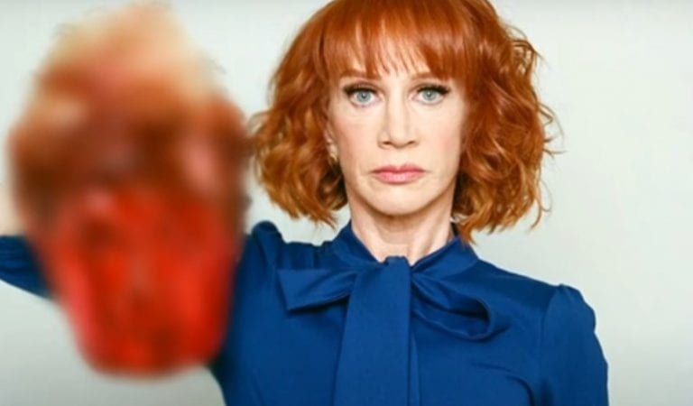 Kathy Griffin Tweets: I Kinda Wanna Watch Trump’s Rally Saturday Night to Se Him Croak”